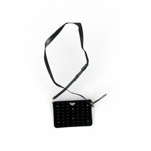 Victoria's Secret Black Crossbody Bag with Stud Accents